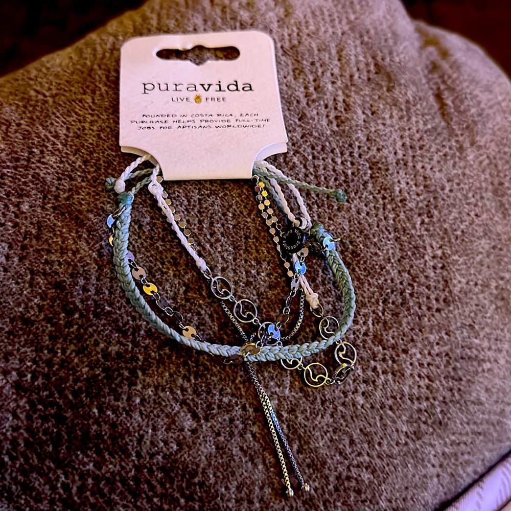 Puravida layered bracelet